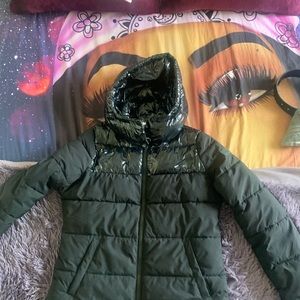Calvin Klein black puffer jacket